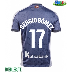 Real Sociedad Sergio Gomez #17 Bortatröja 2025-26 Kortärmad